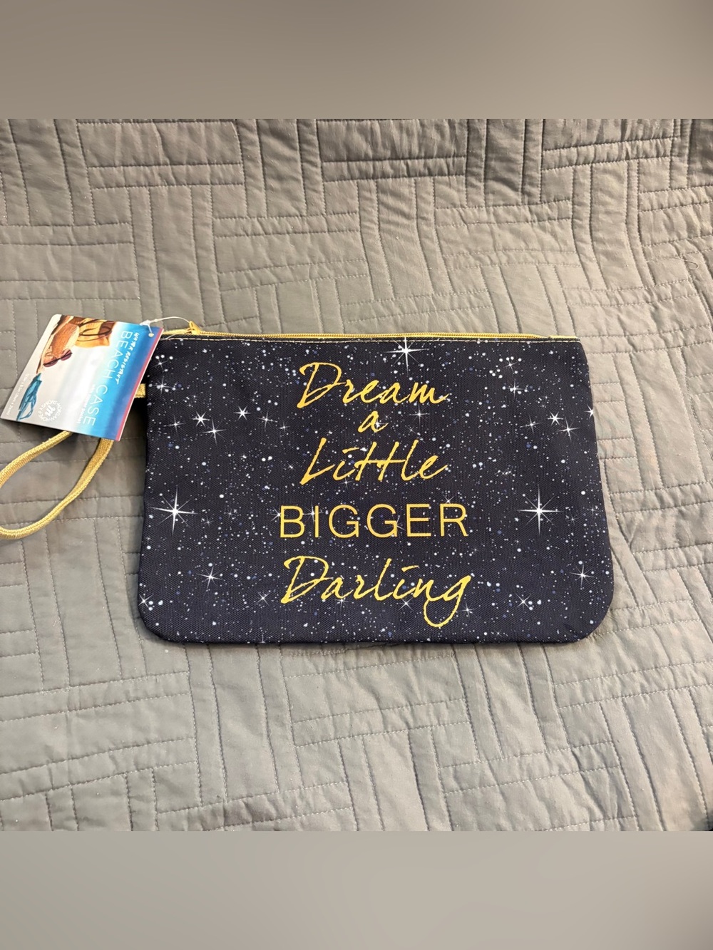 Water Resistant Beach Case Swimsuit New Stars Dream Wet/Dry Night Sky Clutch Bag